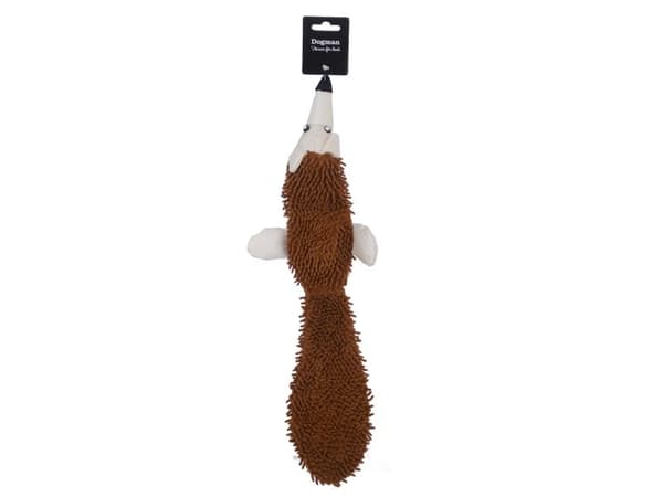 Dogman leketøy rotte beige