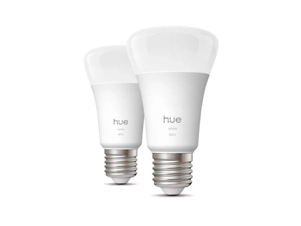 Philips Hue W 810 A60 2P EU, E27, 7 W, varm-hvit til kald-hvit, Bluetooth