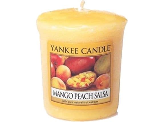 Yankee Candle Mango Peach Salsa Candle Mango og Peach Aromaticka Votive Candle