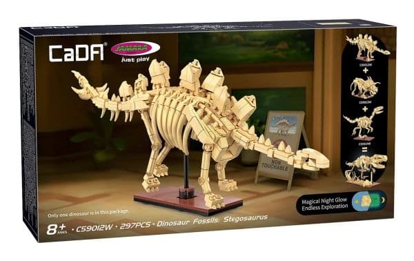 Jamara CaDA Stegosaurus Bricks, Byggsats, 8 År, 297 styck