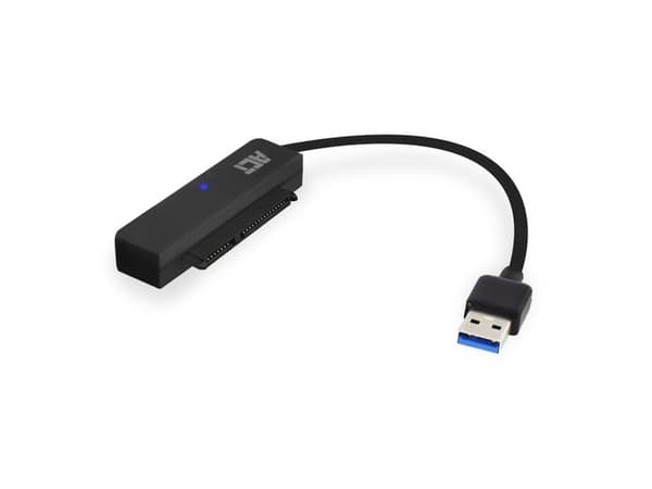 ACT AC1510 SATA USB-kabeladapter USB Type-A svart (AC1510)