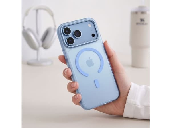 Tech-Protect MagZero MagSafe case for iPhone 17 Pro Max / 18 Pro Max - light blue matte
