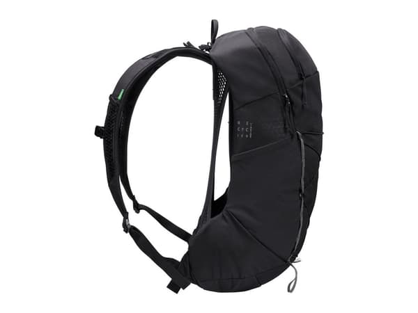 VAUDE Agile Air 20, ramlös, topp, vandring, svart, polyamid, polyester, polyuretan (PU), polyester