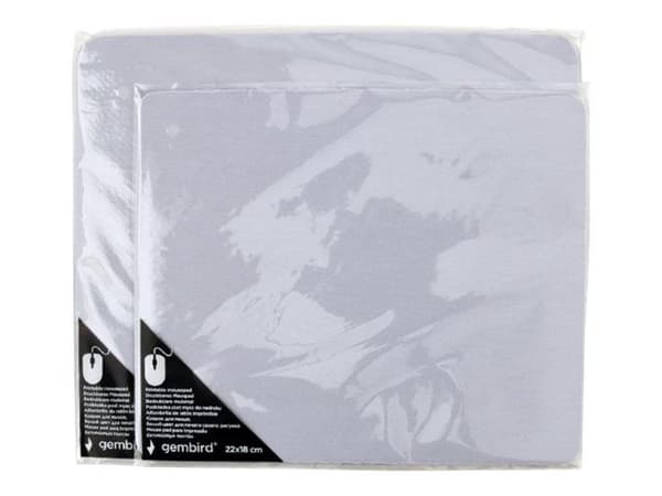 Gembird MP-PRINT-S - Musmatta - liten - vit