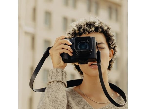 Peak Design Pasek Peak Design Form Leather Camera Strap Standard Black - czarny