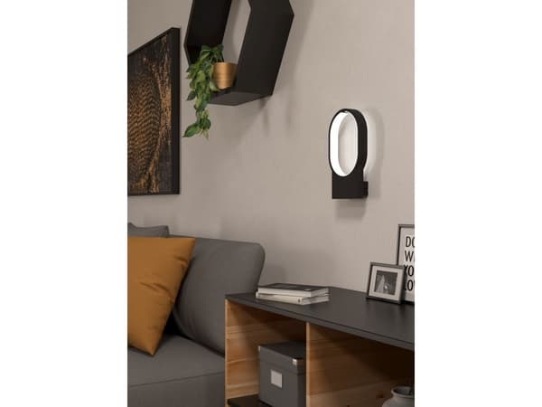 EGLO CODRIALES SEINÄ 1400LM 3000K H320 MUSTA