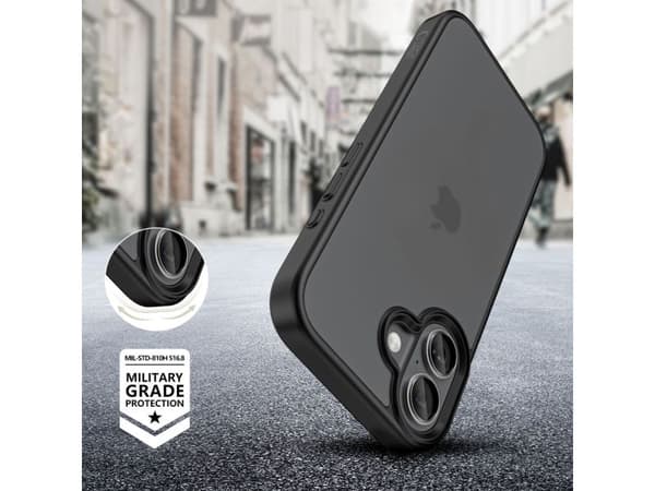 Tech-Protect MagMat-skal för iPhone 17 - Matt svart