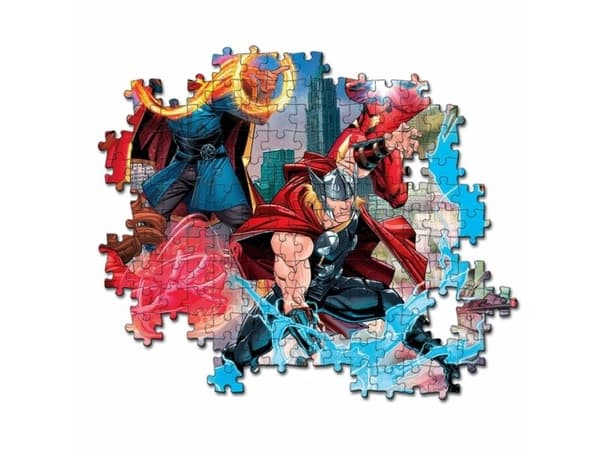 Clementoni puslespill Glitter Marvel Avengers, 104 brikker