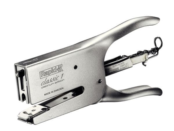Häftapparat Rapid K1 10-50 ark 24 Platinum