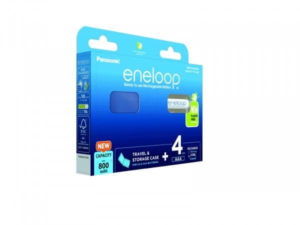 Panasonic eneloop BK-4MCDE - Batteri 4 x AAA - NiMH - (ladbare) - 800 mAh