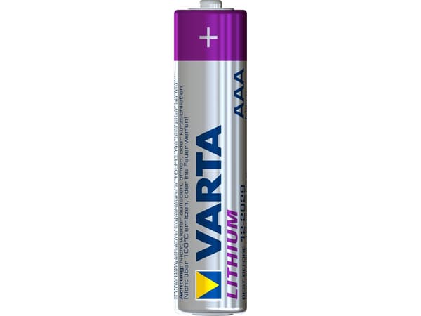 Varta Professional - Batteri 4 x AAA - Li - 1100 mAh