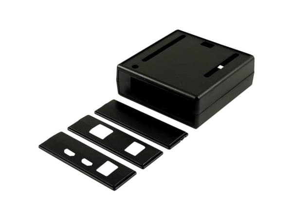 Hammond Electronics 1593HAMARBK MC-kabinett for Arduino sort