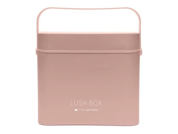 Rio Lush Box Makeup Cosmetic Vanity Travel Case with Removable LED Light Mirror - Large