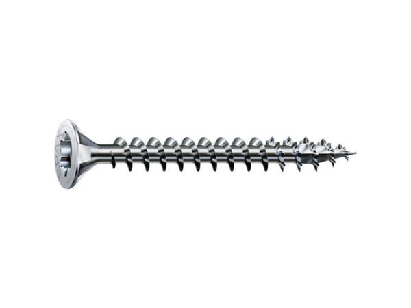 SPAX 1191010400503, Skru, Zink, Tre, Flathode, Torx, Blå