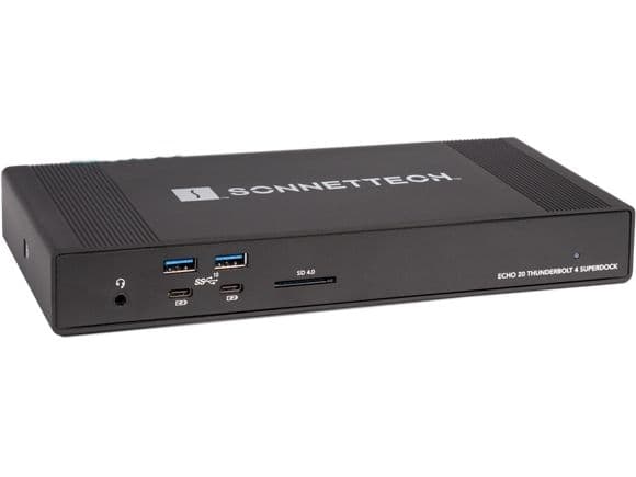 Sonnet Echo 20 SuperDock - Dokkingstasjon - USB4 / Thunderbolt 4 - HDMI, Thunderbolt - 2.5GbE