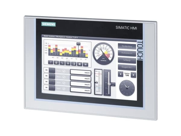Siemens SIMATIC HMI TP900 Comfort - Kontrollpanel - kabelansluten