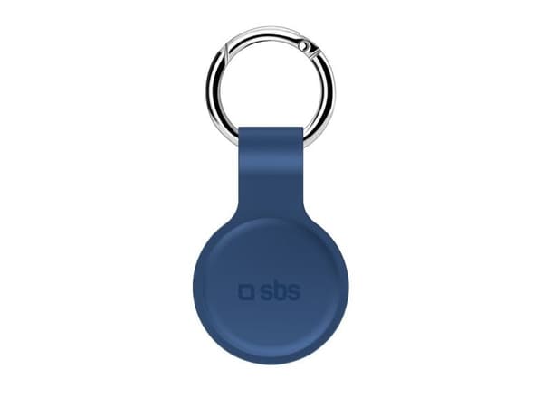 SBS Silikoni Case AirTag blau