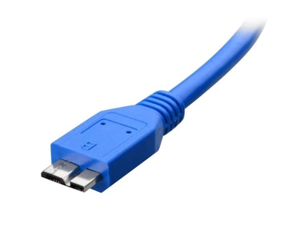 Techly 2.0m USB 3.0 A-Micro B M/M, 2 m, USB A, Micro-USB B, USB 3.2 Gen 1 (3.1 Gen 1), uros/naaras, sininen