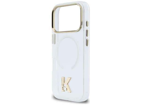 Karl Lagerfeld IML K Head Logo MagSafe-deksel til iPhone 17 Pro - Klar