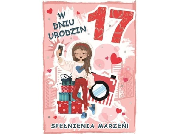 Syntymäpäiväkortti 17