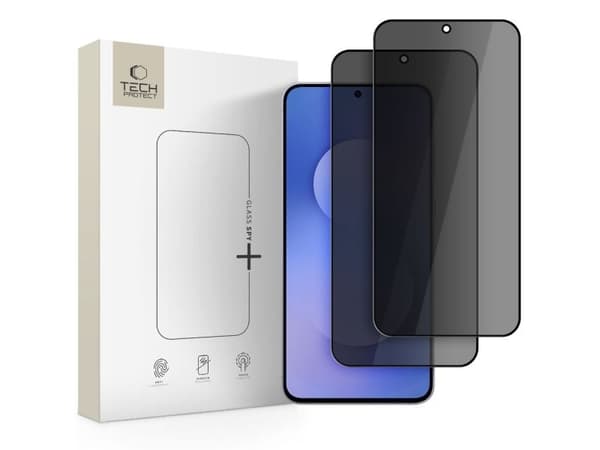 Tech-Protect integritetsskyddsglas Tech-Protect Glass Spy+ 2-PACK Galaxy A37 / A57 5G / S25 FE PRIVACY