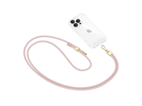 Tech-Protect TECH-PROTECT C2S crossbody-stropp baby pink/gull