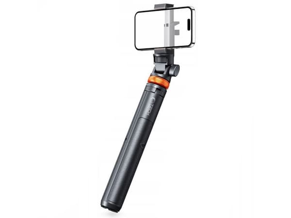 Tech-Protect L03S Bluetooth-selfiestick stativ Vit