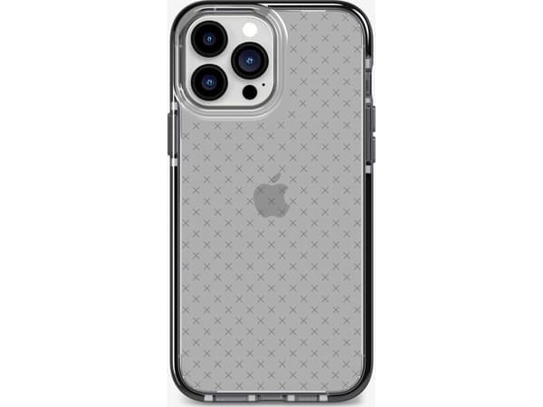 Tech21 Evo Check, Suojus, Apple, iPhone 13 Pro Max, 17 cm (6.7"), Musta, Läpinäkyvä