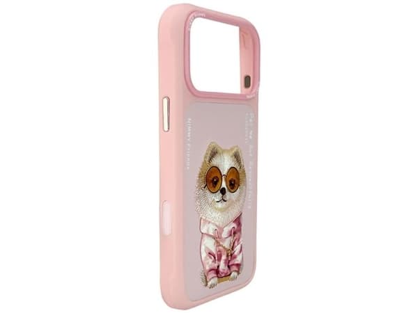 Nimmy Glasses Cool-etui til iPhone 17 Pro Max - rosa