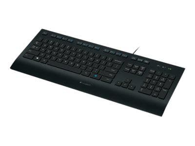Logitech Corded K280e - Tangentbord - USB - fransk