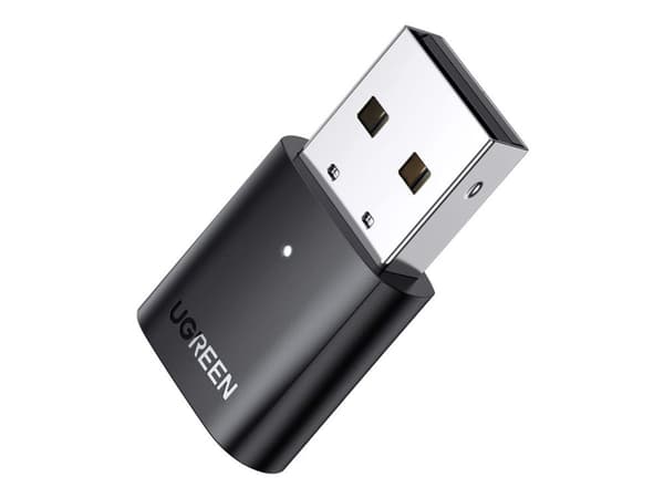Ugreen - Nettverksadapter - USB 2.0 - Bluetooth 5.0 - sortering