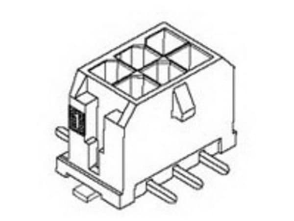 Molex Pin kotelo PCB 430451419 1 kpl