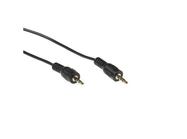 ACT AK2036 ljudkabel 2,5 meter - 3,5 mm sort (AK2036)