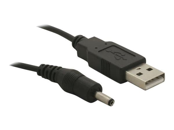 DeLOCK USB cable Power-Kabel,3,1mm Hohlst., 1,5 m, USB A