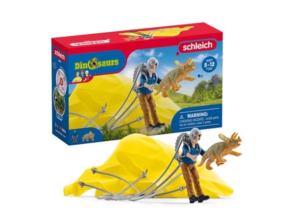 schleich fallskärmsräddning