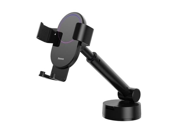 Gravity bilholder for Baseus Simpslism med sugekopp (svart)