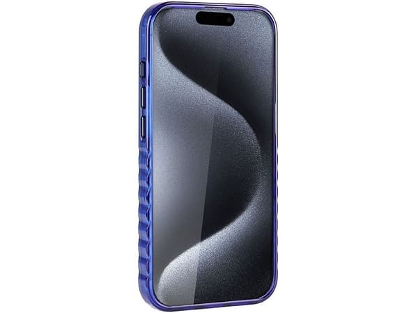 Audi IML Big Logo MagSafe-deksel til iPhone 15 Pro Max - blå