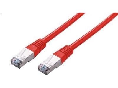 C-Tech patchkabel Cat5e FTP rød 0,5 m