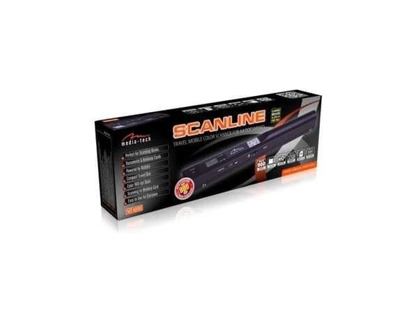 Media-Tech SCANLINE MT4090 - Handskanner - A4 - 600 dpi x 600 dpi - USB 2.0