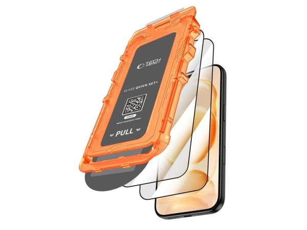 Tech-Protect SZKLO HARTOWANE TECH-PROTECT QUICK SET+ 2-PACK IPHONE 17 PRO / 18 PRO BLACK
