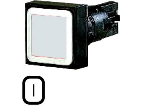Eaton tryckknapp vit Q18D-WS (086752)
