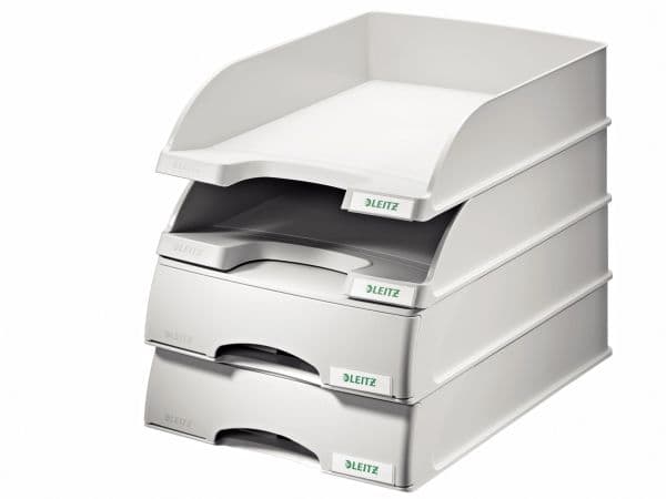 Leitz Plus - Brevbakke - for A4 (210 x 297 mm) - grå