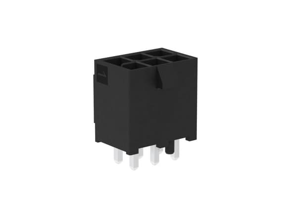 Molex stiftkapsling kretskort Samlat antal poler 6 2125201006 1 st tray
