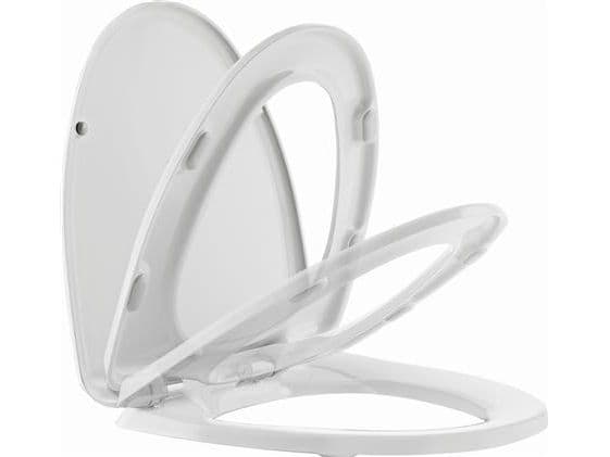 Ifo Cera toalettlock quick release/snabbfäste vit