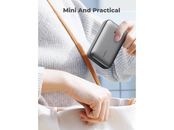 AUKEY PB-Y57, 20000 mAh, Lithium, Grå