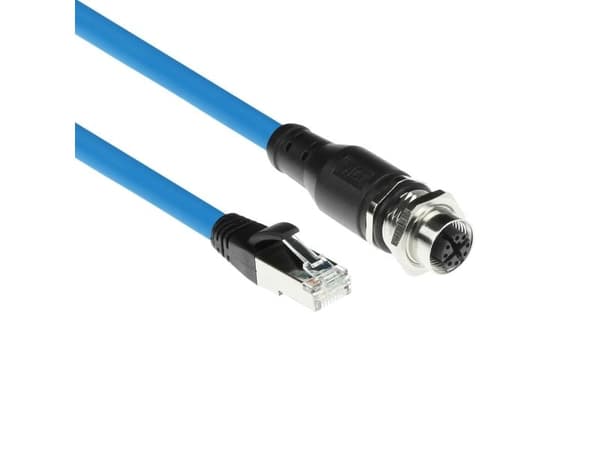 ACT M12X-8PFCH-RJ45 patchkabel SH 1,50 m