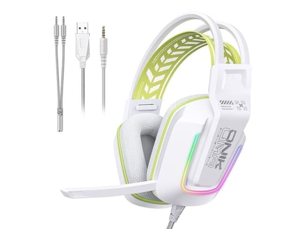 ONIKUMA X13 gamingheadset (vit)