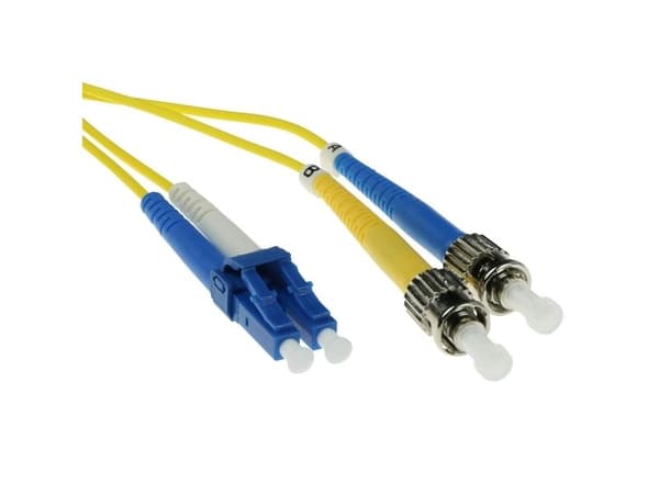 ACT fiberpatchkabel 2,00 m OS2 9/125 duplex LC-ST (RL7902)
