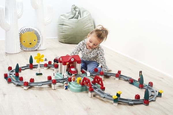 Country train Circuit i en tunna - Abrick