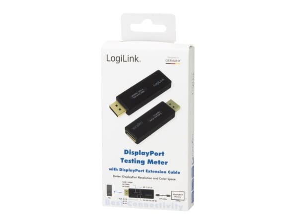 LogiLink DisplayPort-testare för EDID-information m